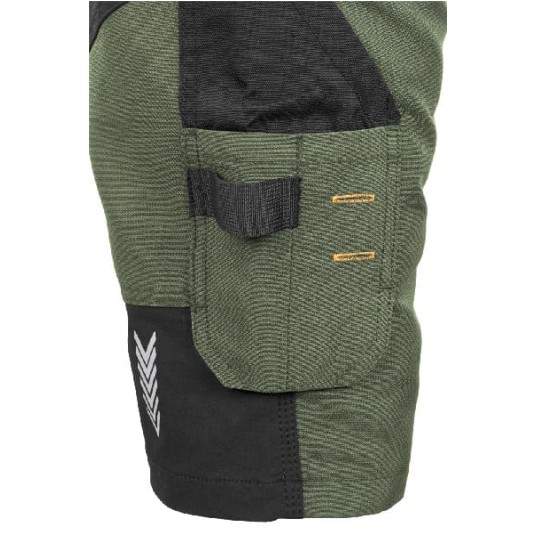 SPODENKI ROBOCZE EREBOS GREEN/BLACK