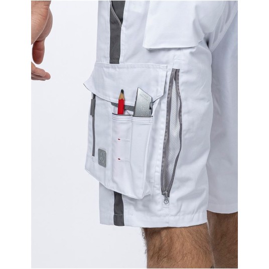 SPODENKI URBAN+ - BIAŁY