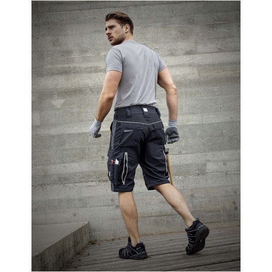 SPODENKI URBAN+ - CZARNO-SZARY