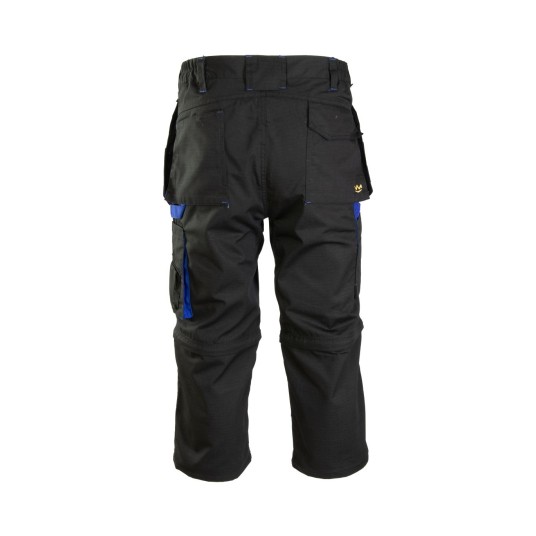 SPODNIE 3/4 DO PASA SEVEN KINGS TOPAZ - CZARNY