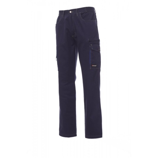 SPODNIE CAŁOROCZNE UNISEX TEXAS - GRANATOWY/KRÓLEWSKI NIEBIESKI