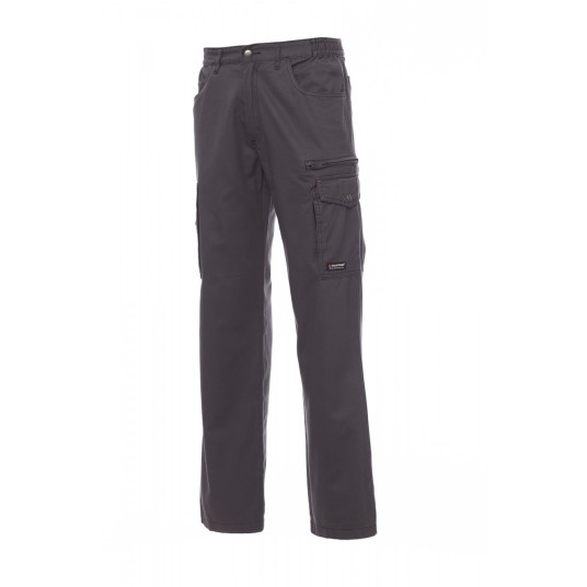 SPODNIE CAŁOROCZNE UNISEX TEXAS - ZADYMIONY/CZARNY
