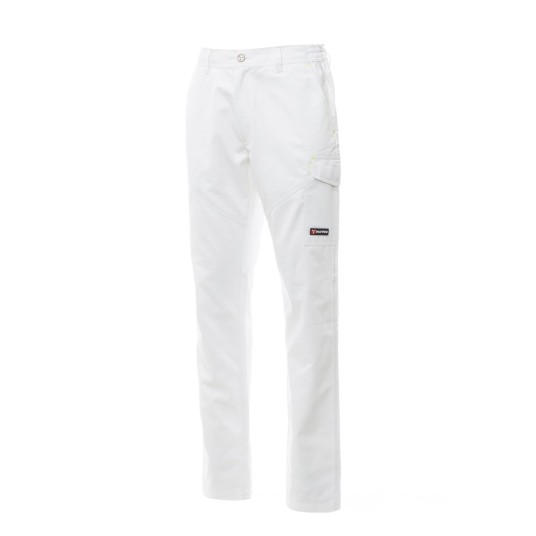 SPODNIE CAŁOROCZNE UNISEX WORKER PRO - BIAŁY
