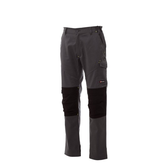 SPODNIE CAŁOROCZNE UNISEX WORKER TECH - ANTRACYTOWY/CZARNY
