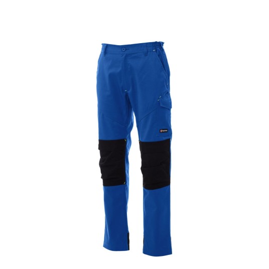 SPODNIE CAŁOROCZNE UNISEX WORKER TECH - KRÓLEWSKI NIEBIESKI/CZARNY