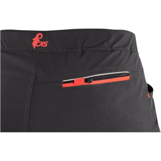 SPODNIE CXS OREGON DAMSKIE LETNIE - ANTRACYTOWO-KORALOWE