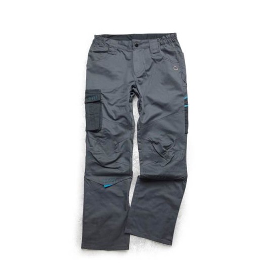 SPODNIE DO PASA 4TECH 02 DAMSKIE - SZARO-CZARNY - 164-172CM