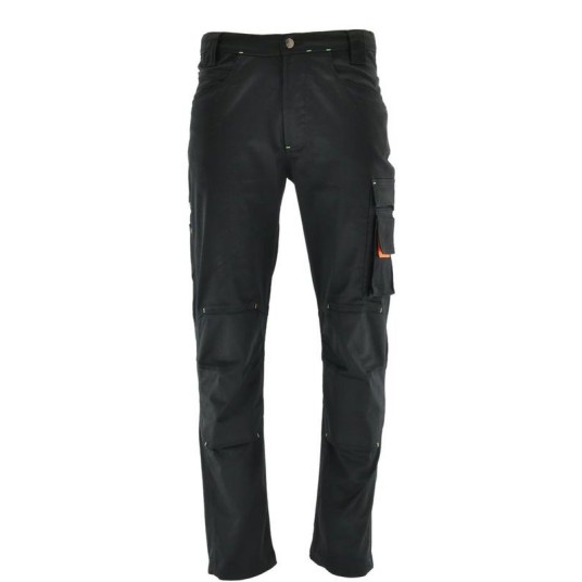 SPODNIE DO PASA ACTIFLEX CZARNY