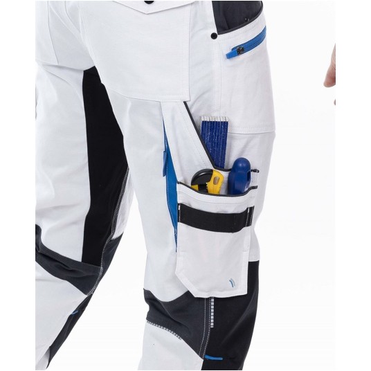 SPODNIE DO PASA ARDON®4XSTRETCH® - BIAŁY