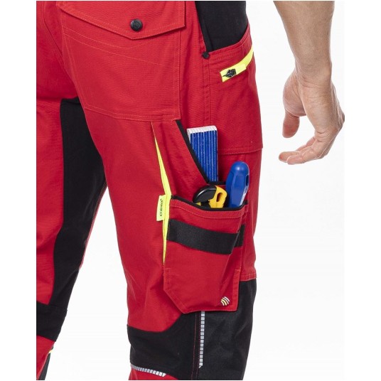 SPODNIE DO PASA ARDON®4XSTRETCH® - CZERWONY