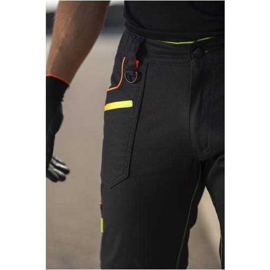 SPODNIE DO PASA ARDON®CREATRON® - CZARNY-NEON