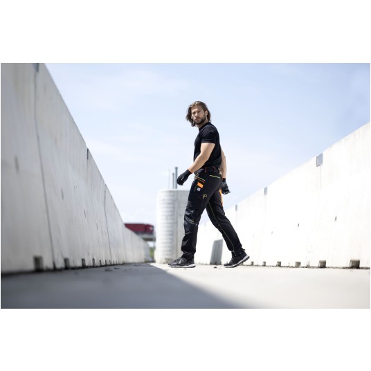 SPODNIE DO PASA ARDON®CREATRON® - CZARNY-NEON