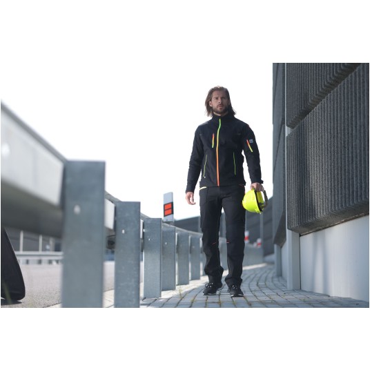 SPODNIE DO PASA ARDON®CREATRON® - CZARNY-NEON