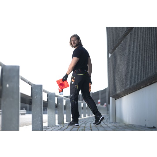 SPODNIE DO PASA ARDON®CREATRON® - CZARNY-NEON