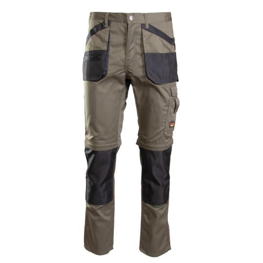 SPODNIE DO PASA BRIXTON PRACTICAL ODPINANE NOGAWKI - KHAKI