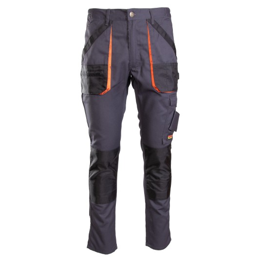 SPODNIE DO PASA BRIXTON PRACTICAL - STALOWY