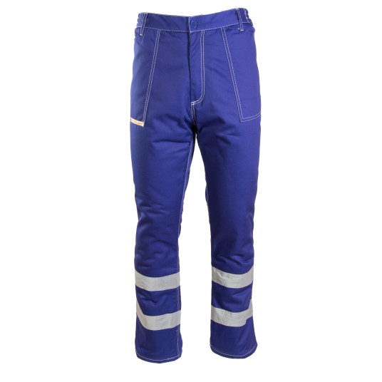 SPODNIE DO PASA BRIXTON SNOW Z PASAMI ODBLASKOWYMI - NIEBIESKI-ODBLASK