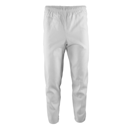 SPODNIE DO PASA BRIXTON WHITE HACCP - BIAŁY