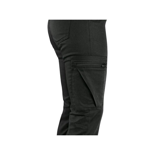 SPODNIE DO PASA CARGO CXS UMI DAMSKIE - CZARNY