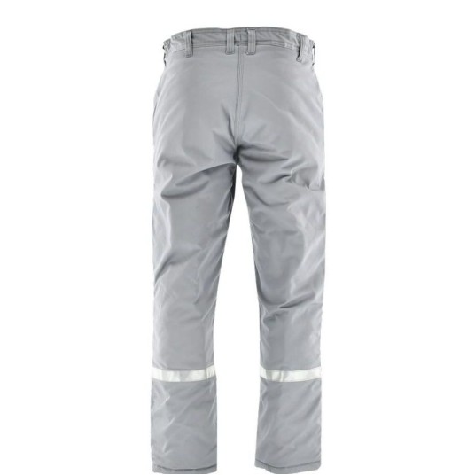 SPODNIE DO PASA CIEPŁOCHRONNE CHEMIK AS WINTER JASNOSZARY