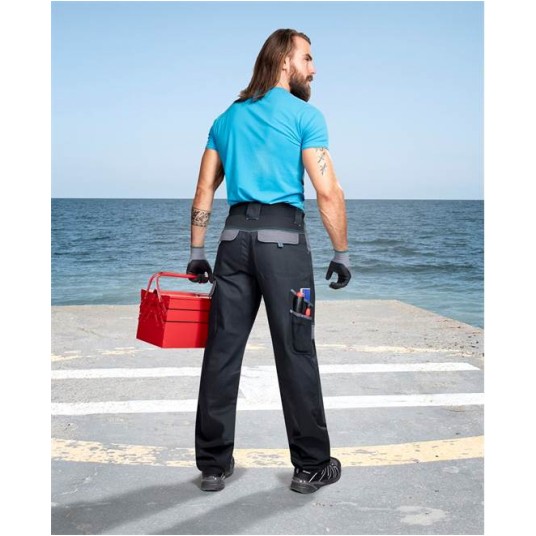 SPODNIE DO PASA COOL TREND - CZARNY - 176-182CM