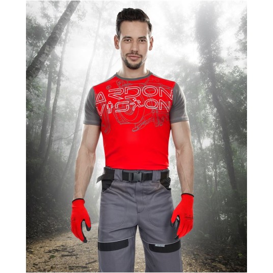 SPODNIE DO PASA COOL TREND - SZARO-CZARNY - 183-190CM