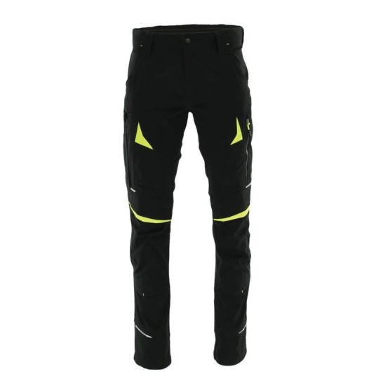 SPODNIE DO PASA COTTONFLEX CZARNY