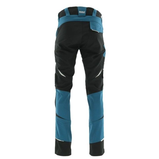 SPODNIE DO PASA COTTONFLEX CZARNY