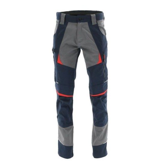 SPODNIE DO PASA COTTONFLEX GRANATOWY