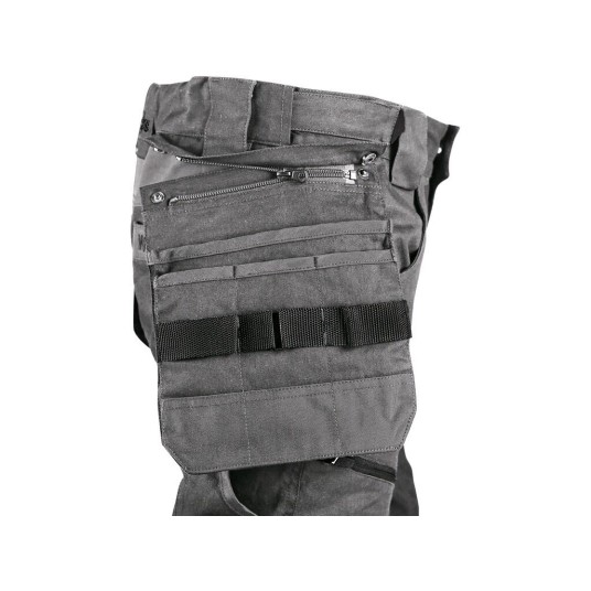 SPODNIE DO PASA CXS LEONIS MĘSKIE - SZARY