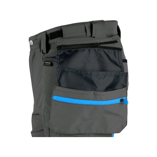 SPODNIE DO PASA CXS NAOS MĘSKIE HV NIEBIESKIE ELEM.