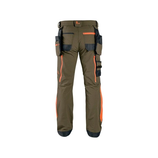 SPODNIE DO PASA CXS NAOS MĘSKIE HV POMARAŃCZ. ELEM.