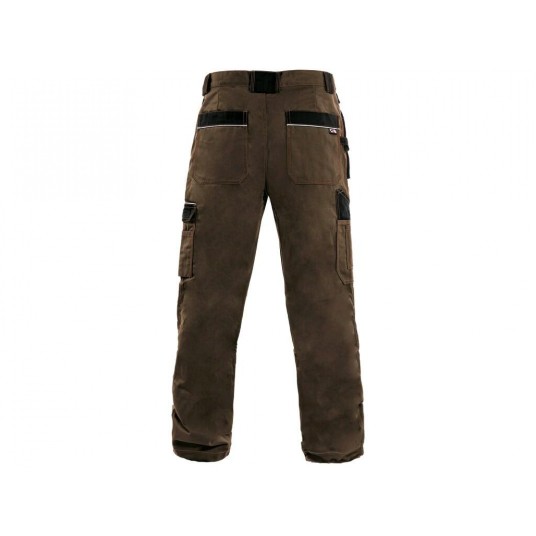 SPODNIE DO PASA CXS ORION TEODOR MĘSKIE - BRĄZOWO-CZARNY