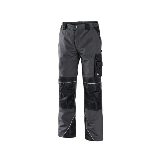 SPODNIE DO PASA CXS SIRIUS NIKOLAS - 170CM-176CM - SZARO-ZIELONY