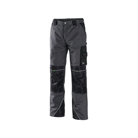 SPODNIE DO PASA CXS SIRIUS NIKOLAS MĘSKIE - SZARO-ZIELONY