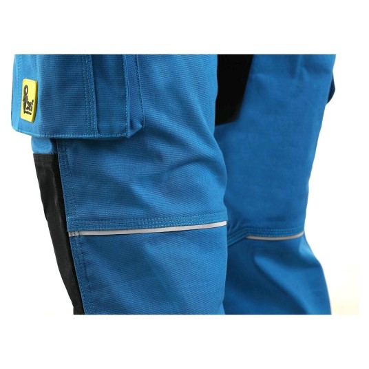 SPODNIE DO PASA CXS STRETCH DAMSKIE - ŚREDNIONIEBIESKO-CZARNY