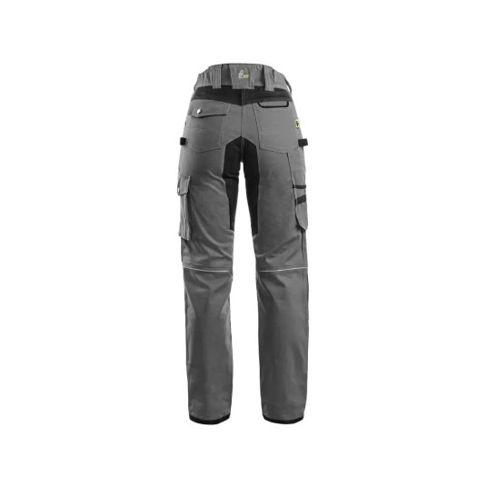 SPODNIE DO PASA CXS STRETCH DAMSKIE - SZARO-CZARNY