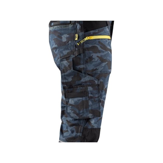 SPODNIE DO PASA CXS STRETCH MĘSKIE - MORO NIEBIESKI