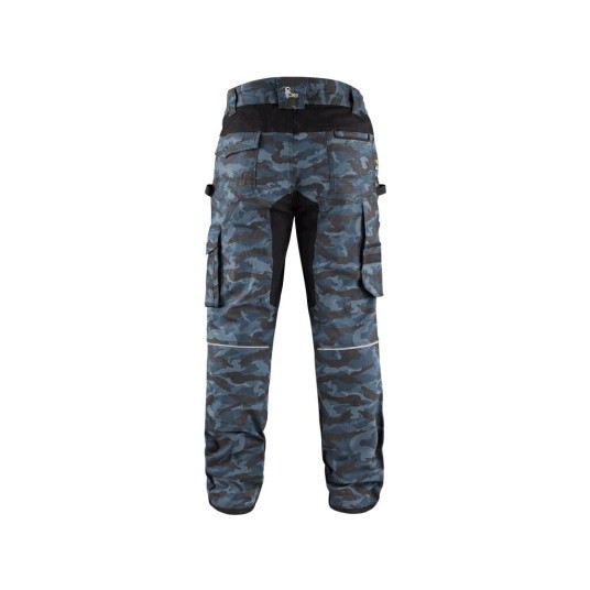 SPODNIE DO PASA CXS STRETCH MĘSKIE - MORO NIEBIESKI