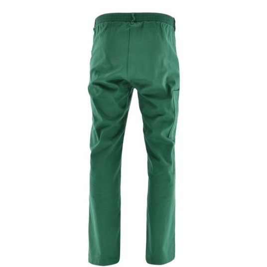 SPODNIE DO PASA KAPER ZIELONY