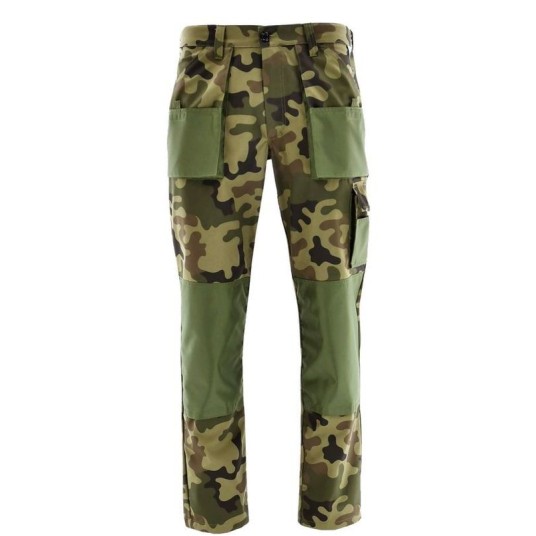 SPODNIE DO PASA KING ZIELONY CAMO