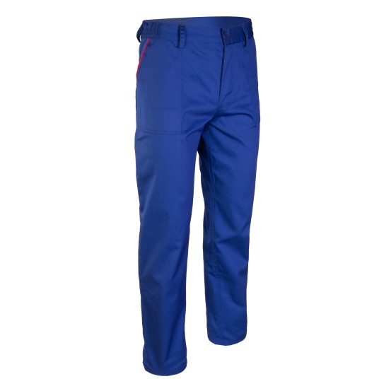 SPODNIE DO PASA MAX-POPULAR - NIEBIESKI