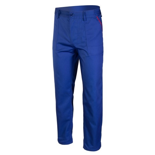 SPODNIE DO PASA MAX-POPULAR - NIEBIESKI