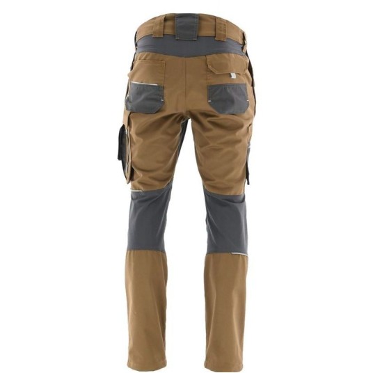 SPODNIE DO PASA MONTERSKIE MONTER BRĄZOWY