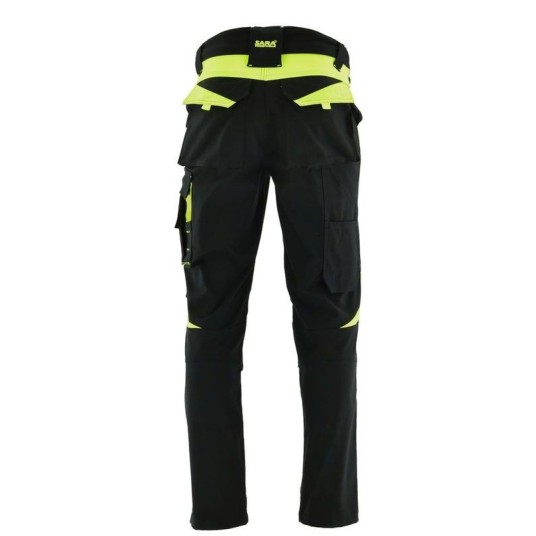 SPODNIE DO PASA NEOFLEX CZARNY