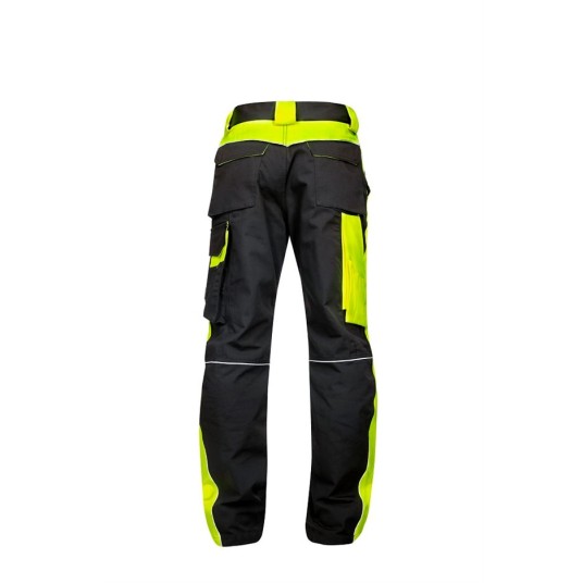 SPODNIE DO PASA NEON - CZARNO-ŻÓŁTY - 183-190CM