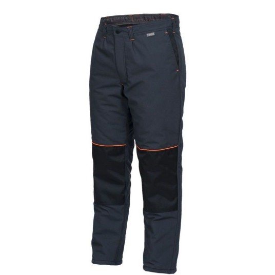 SPODNIE DO PASA OCIEPLANE POSEJDON WINTER GRAFITOWY