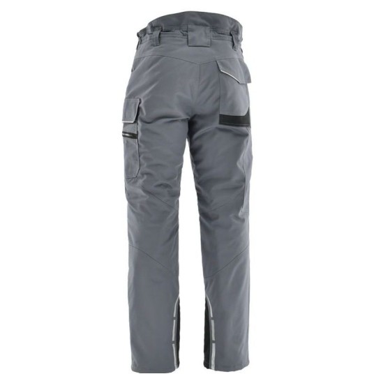 SPODNIE DO PASA OCIEPLANE STANDARD WINTER CIEMNOSZARY