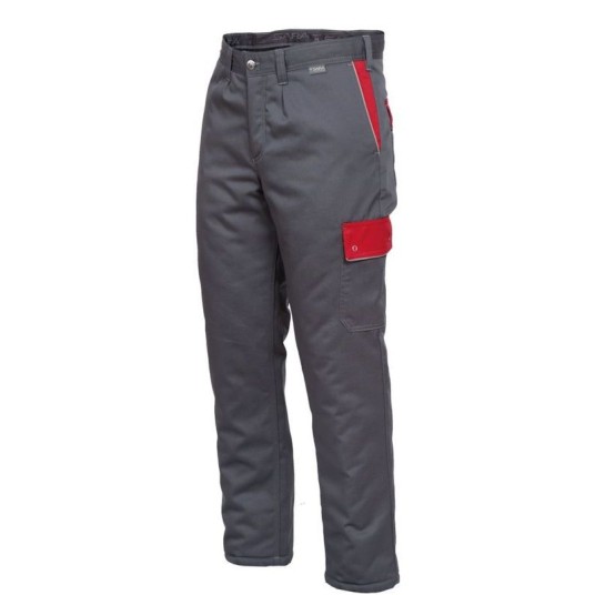 SPODNIE DO PASA OCIEPLANE STERNIK WINTER CIEMNOSZARY