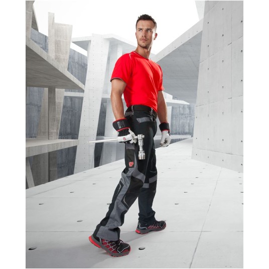 SPODNIE DO PASA R8ED+ - CZARNO-SZARY - 176-182CM